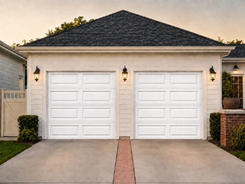 Double garage door